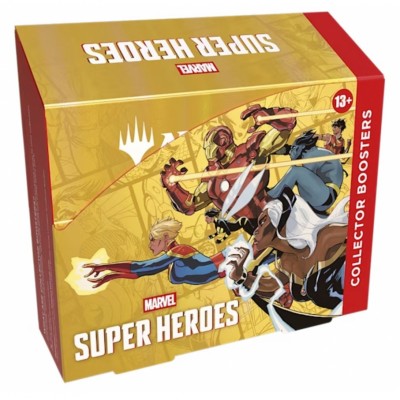 Boite de Marvel Super Heroe - 12 Boosters Collector
