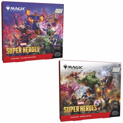 Coffret Marvel Super Heroes - Boîte de scène