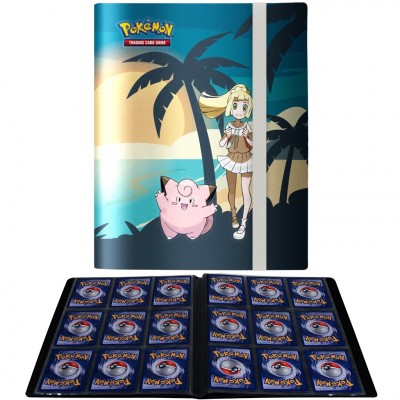 Portfolio Pro-Binder - Lillie and Clefairy - 20 pages de 9 cases (360 cartes recto-verso)