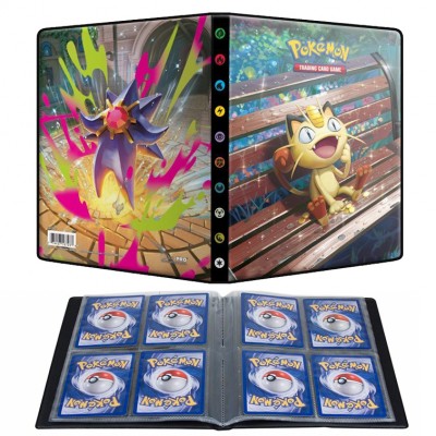 Portfolio Miaouss & M�ga-Starmie - Mega Evolution - �quilibre Parfait -  10 pages de 4 cases (80 cartes recto-verso)