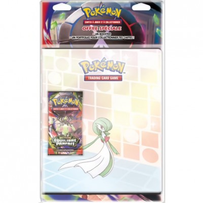 Portfolio 1 Booster ME03 - EQUILIBRE PARFAIT + 10 pages de 9 cases GARDEVOIR (180 cartes recto-verso)
