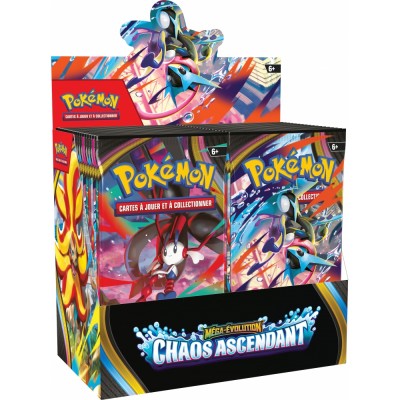 Boite de ME04 M�ga-�volution - Chaos Ascendant - Boites de 36 Boosters