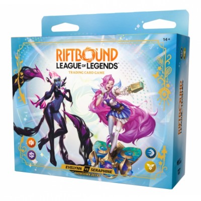 Deck Riftbound - 4x Decks de confrontation - Evelynn et S�raphine (EN FRANCAIS)