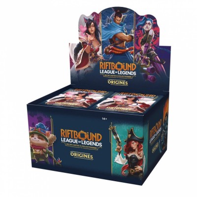 Boite de Riftbound - Boite de 24 Boosters - Origines (En Francais)