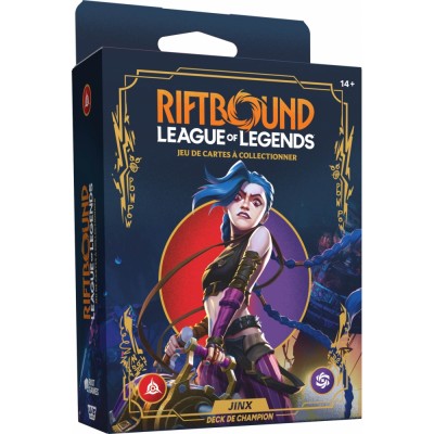 Deck  Riftbound - Deck de Demarrage - JINX (En Francais)