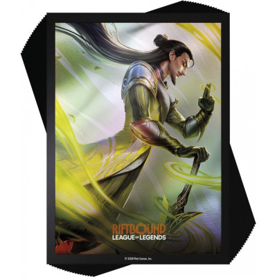 Sleeves Riftbound - 100 Art Sleeves - Maître Yi - Wuju Master