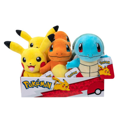 Peluche Lot de 6 Kanto First Partners - 20cm environ