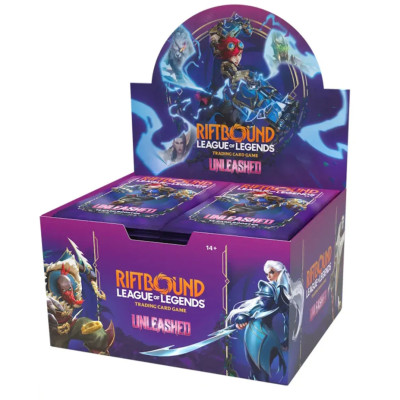 Boite de Riftbound - Boite de 24 Boosters - Déchaînement (En Francais)