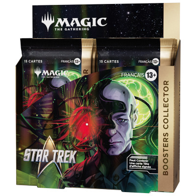 Boite de Star Trek - 12 Boosters Collector