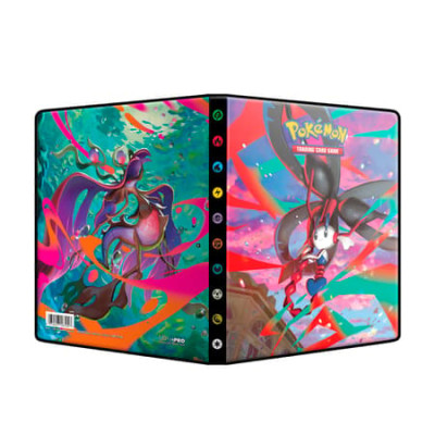 Portfolio Mega Evolution - Chaos Rising - 10 pages de 4 cases (80 cartes recto-verso)