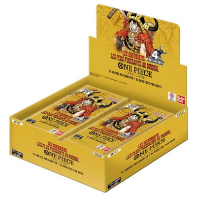 Boite de One Piece Les Guerriers les Plus Puissants au Monde - OP17 - Boite de 24