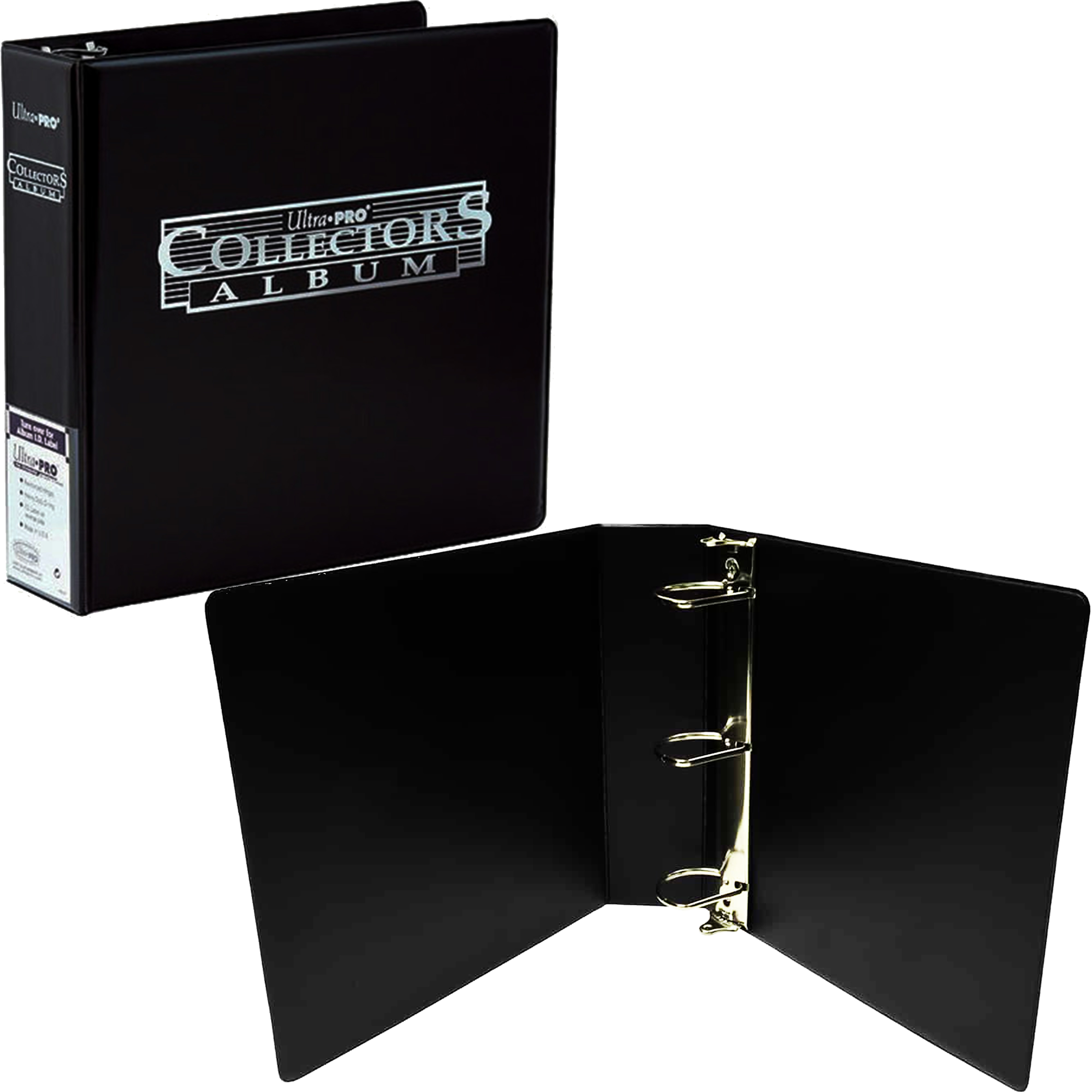 CLASSEUR ALBUM SAFE NOIR + 25 FEUILLES FOND NOIR POUR 300 CARTES POSTALES