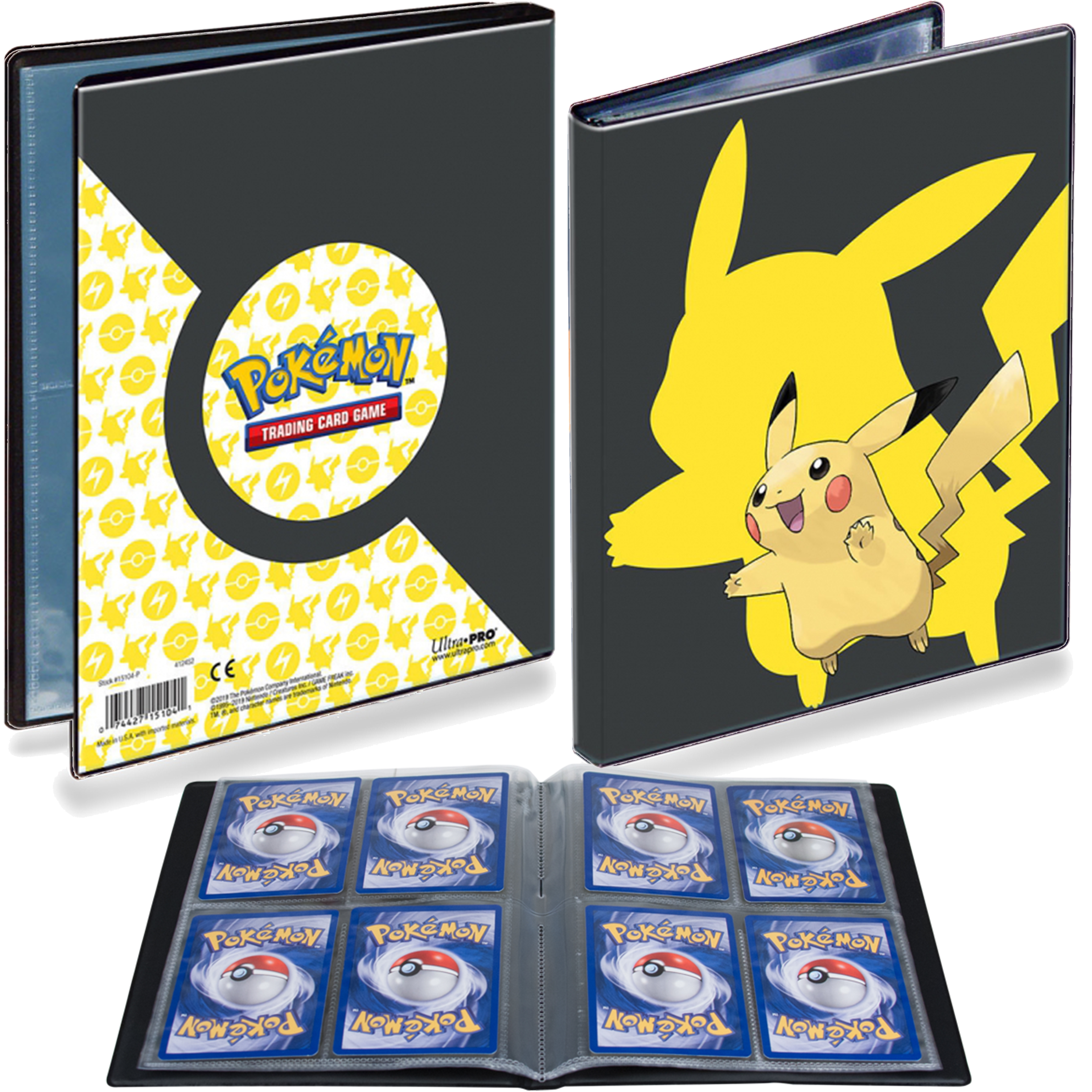 Portfolio - A5 - 25 ans - Grand Format (Jumbo) + Une carte Pikachu