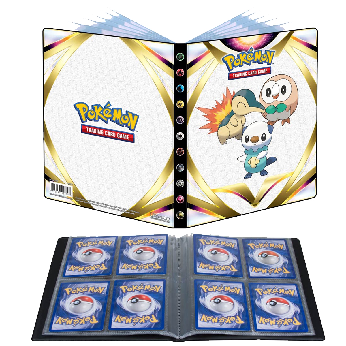 Dstrib - Portfolio Astres Radieux - 10 pages de 4 cases (80 cartes  recto-verso) Pokemon