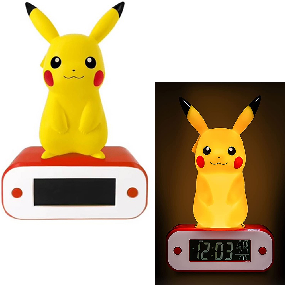 POKEMON - Réveil lumineux Pikachu sur une pokébol au meilleur prix