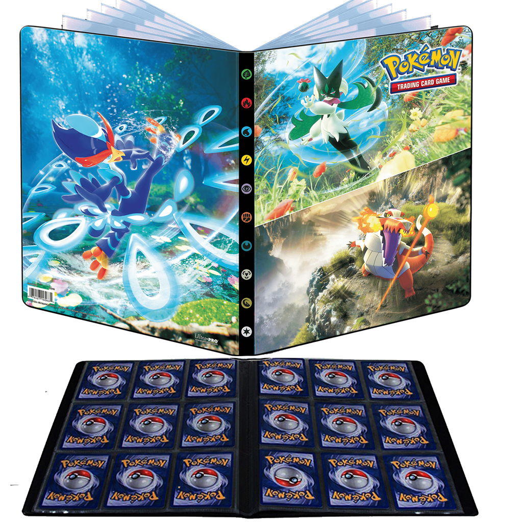 Pokémon - Pack Portfolio avec Booster Écarlate et Violet : Évolution à  Paldea (EV02) - DracauGames