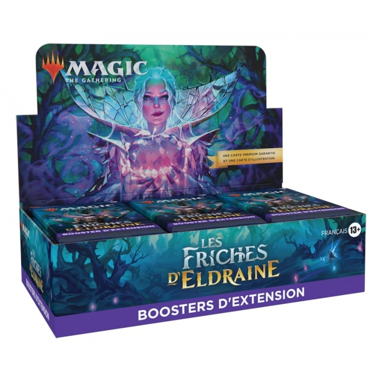 Dstrib - Boite de Les friches d'Eldraine - 30 Boosters d'Extension Magic  The Gathering